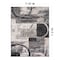 World Rug Gallery Contemporary Abstract Circle Design Soft Area Rug 7'10'' x 10'2'' Cream 307CREAM8X10 - alternate 5